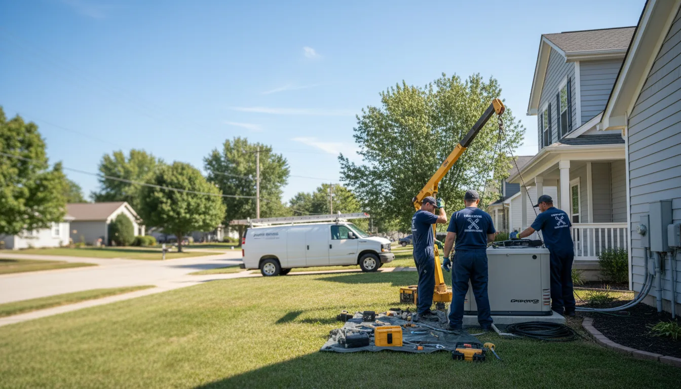 Generator Installation in Rio Frio, TX near me